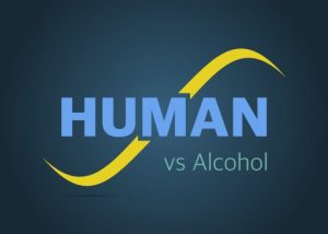 human vs booze and alcohol