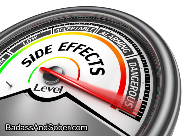 Side effects level to maximum modern conceptual meter