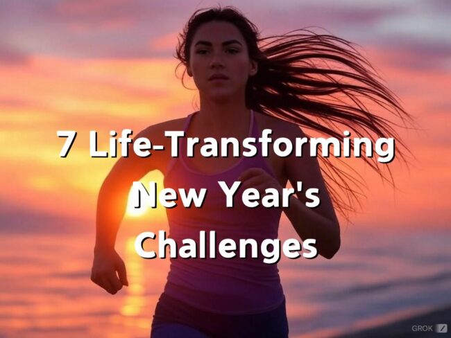 7 Life-Transforming New Year’s Challenges (1) 7 Life-Transforming New Year's Challenges