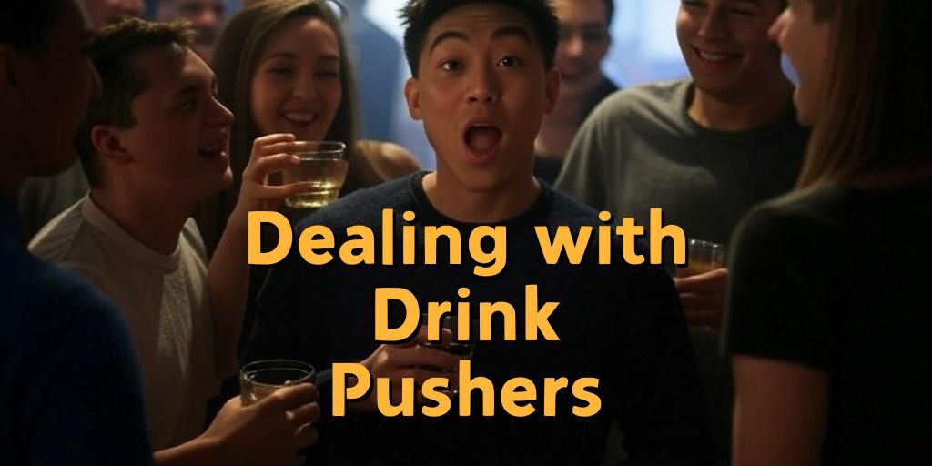 Dealing with Drink Pushers (1) Dealing with Drink Pushers